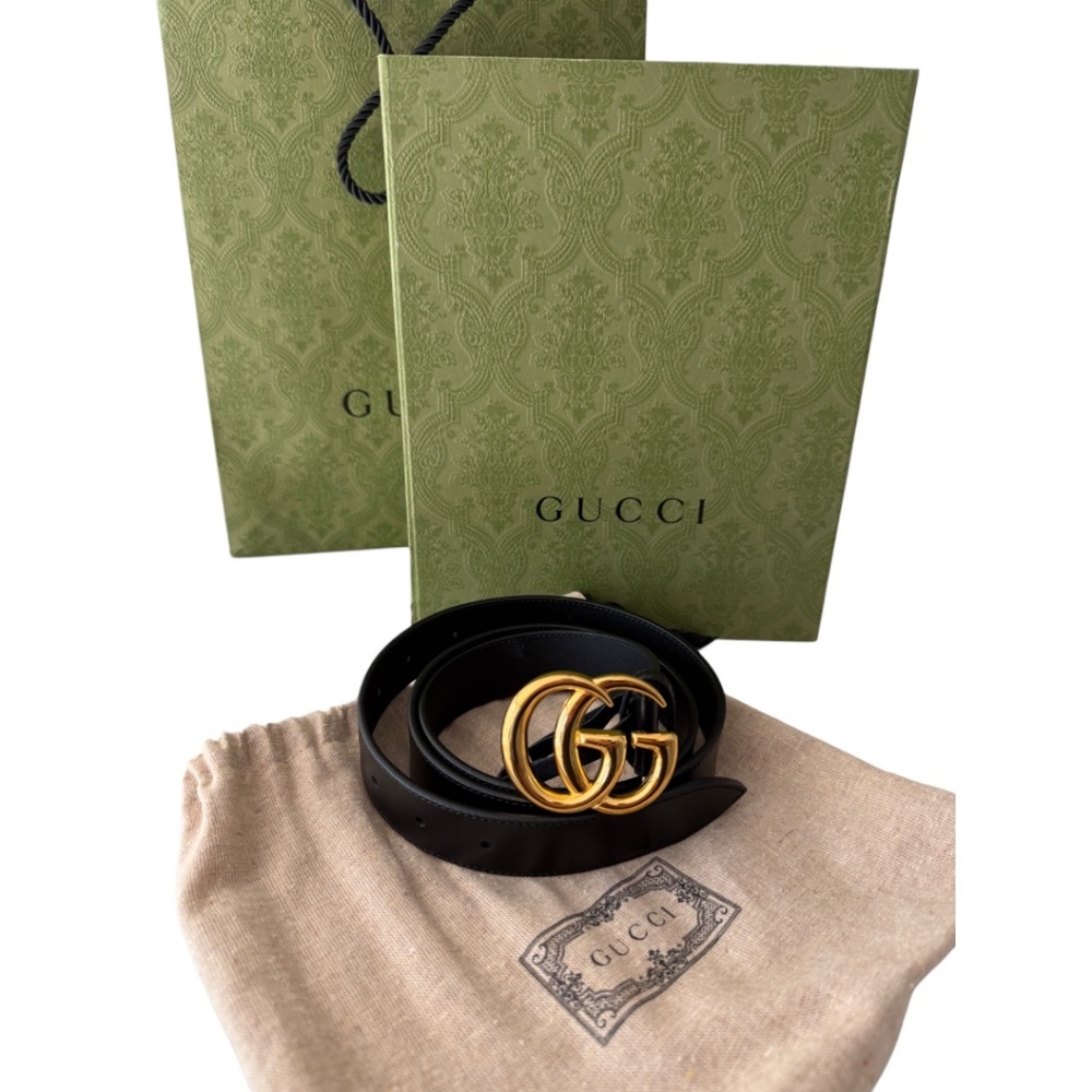 GUCCI Women's GG Marmont Belt Size 100/40